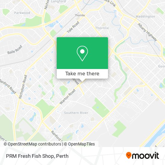 PRM Fresh Fish Shop map