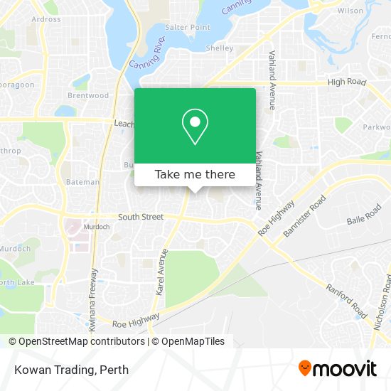 Kowan Trading map