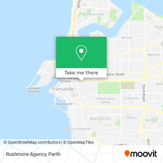 Rushmore Agency map
