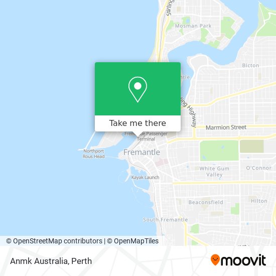 Anmk Australia map
