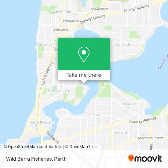 Wild Barra Fisheries map