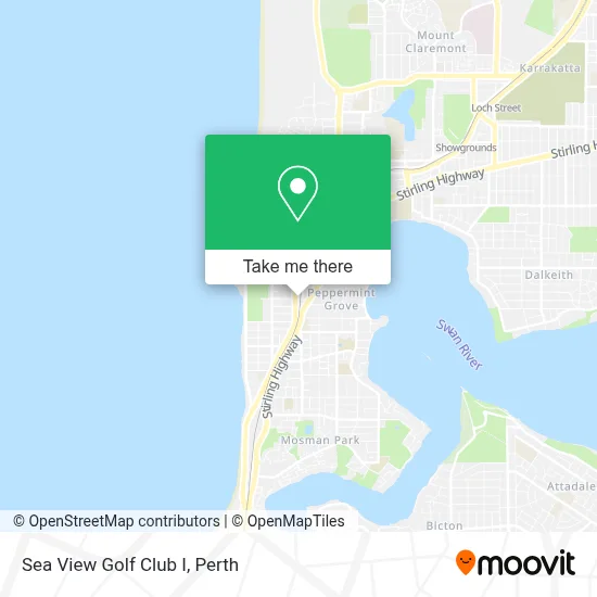 Mapa Sea View Golf Club I