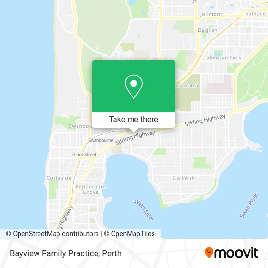 Mapa Bayview Family Practice