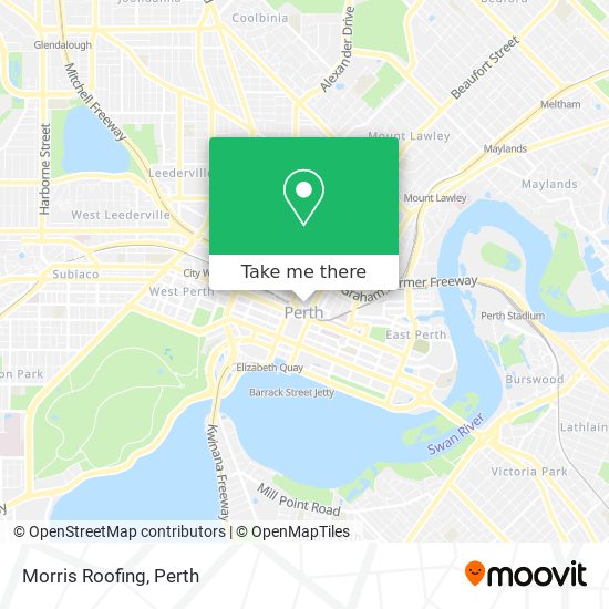 Mapa Morris Roofing