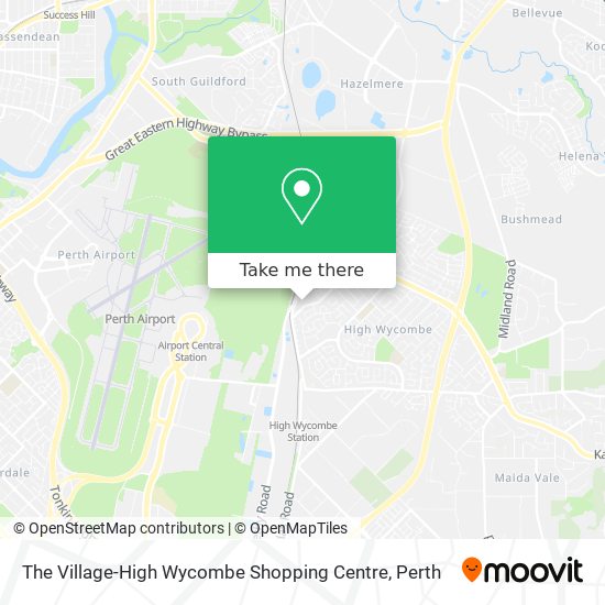 The Village-High Wycombe Shopping Centre map