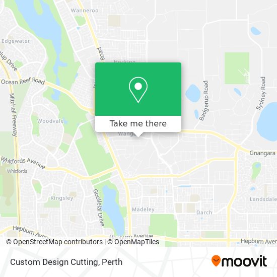 Custom Design Cutting map