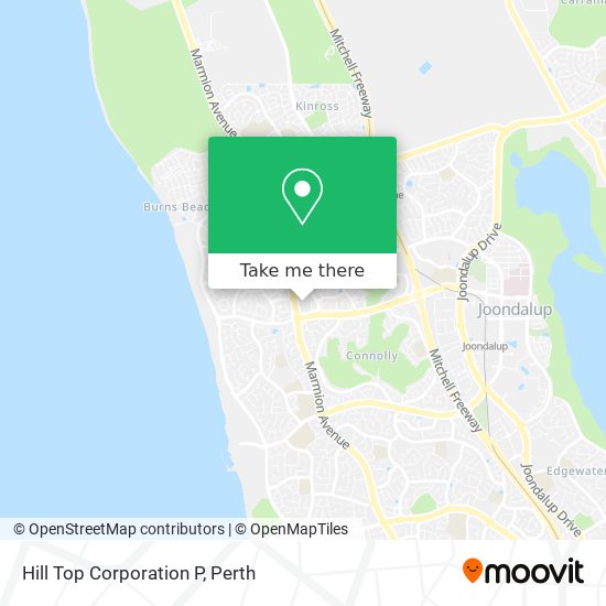 Hill Top Corporation P map