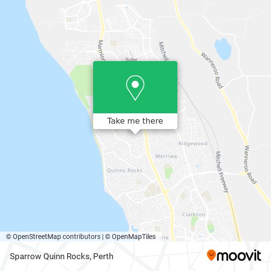 Sparrow Quinn Rocks map