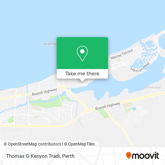 Thomas G Kenyon Tradi map