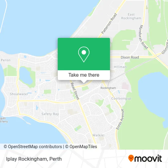 Mapa Iplay Rockingham