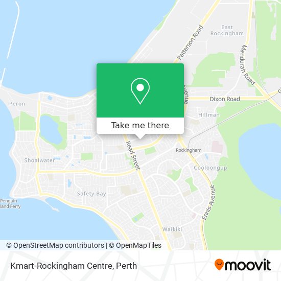 Kmart-Rockingham Centre map