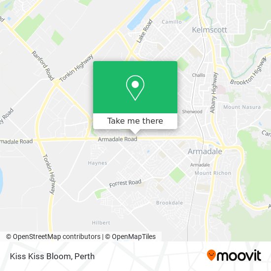 Kiss Kiss Bloom map