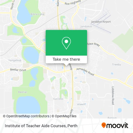 Institute of Teacher Aide Courses map
