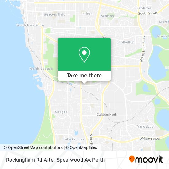 Rockingham Rd After Spearwood Av map