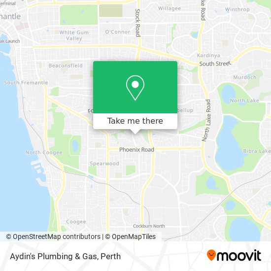 Aydin's Plumbing & Gas map