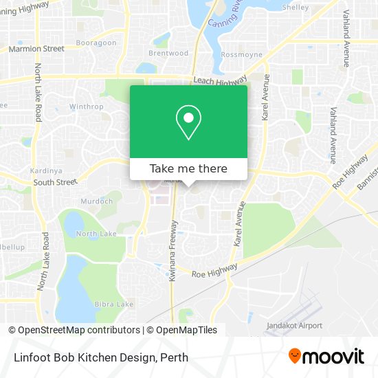 Linfoot Bob Kitchen Design map