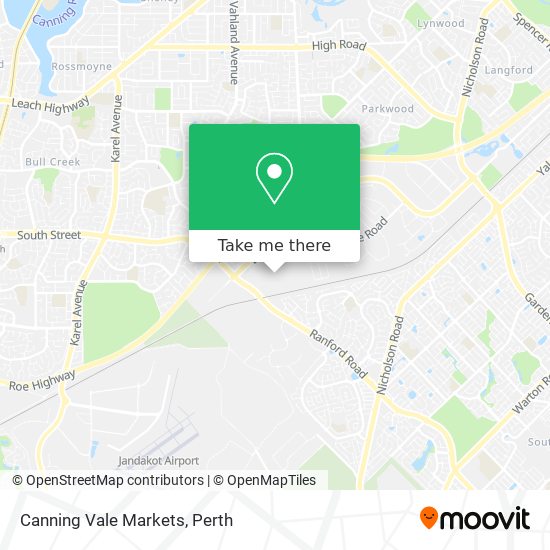 Canning Vale Markets map
