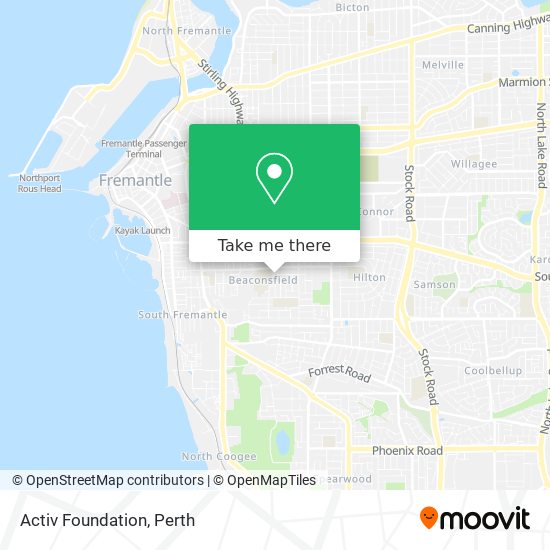 Mapa Activ Foundation