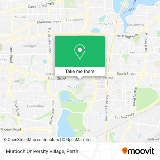 Murdoch University Village map