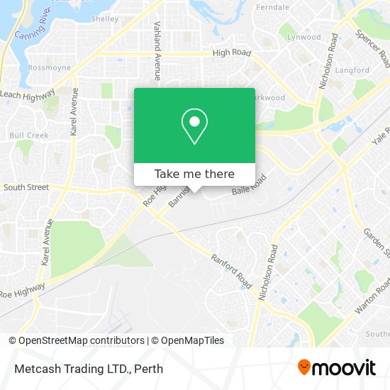 Metcash Trading LTD. map