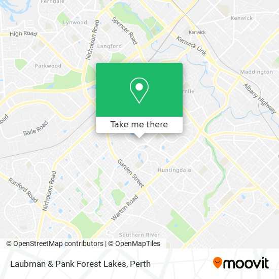 Laubman & Pank Forest Lakes map