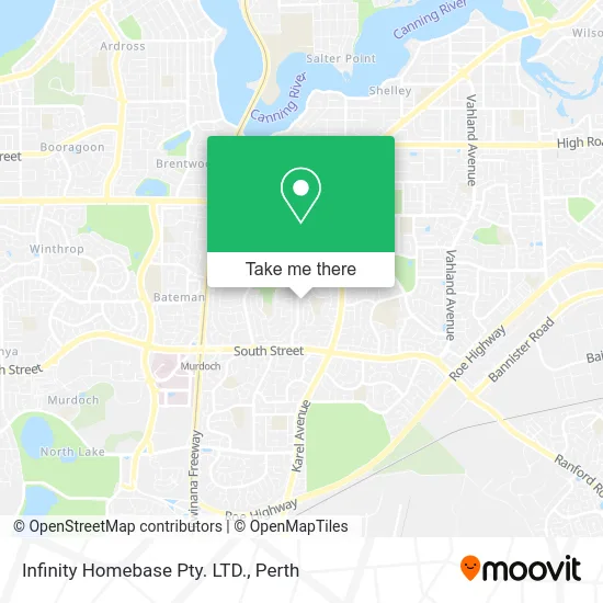 Mapa Infinity Homebase Pty. LTD.