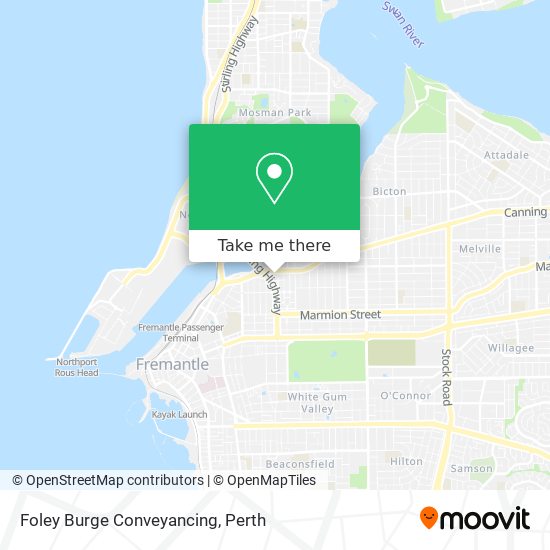 Foley Burge Conveyancing map