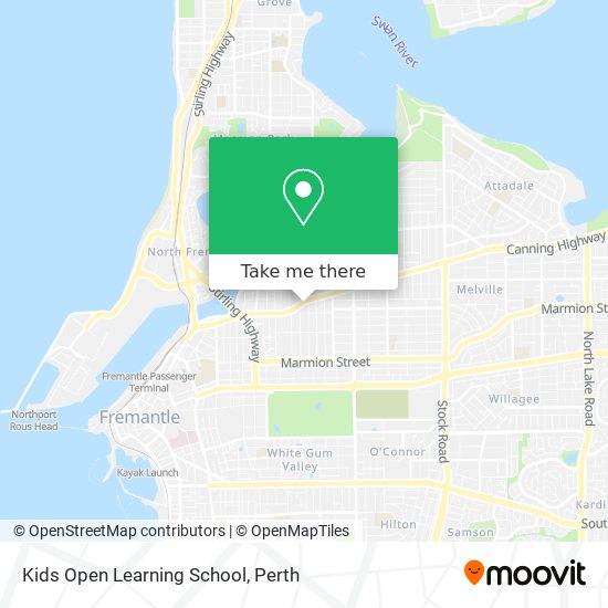 Kids Open Learning School map