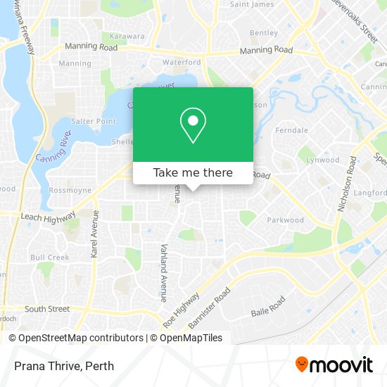 Prana Thrive map