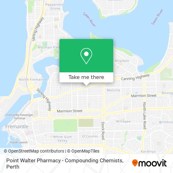 Mapa Point Walter Pharmacy - Compounding Chemists