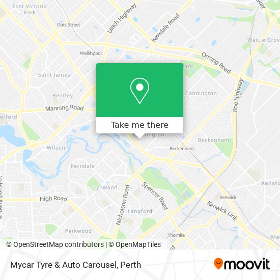 Mycar Tyre & Auto Carousel map