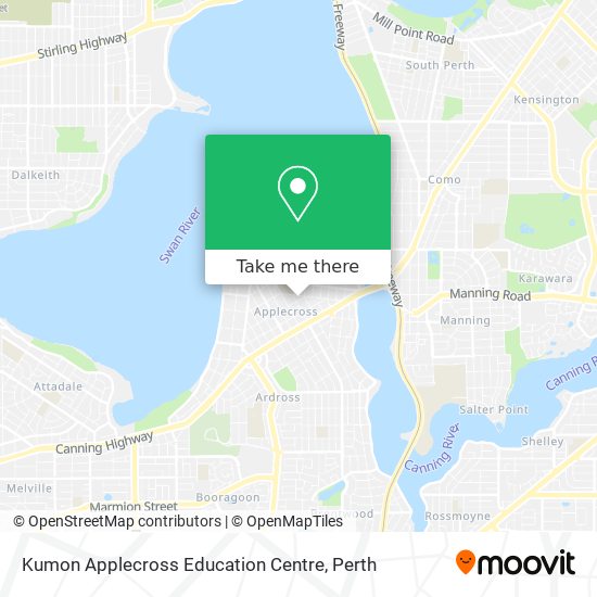Kumon Applecross Education Centre map