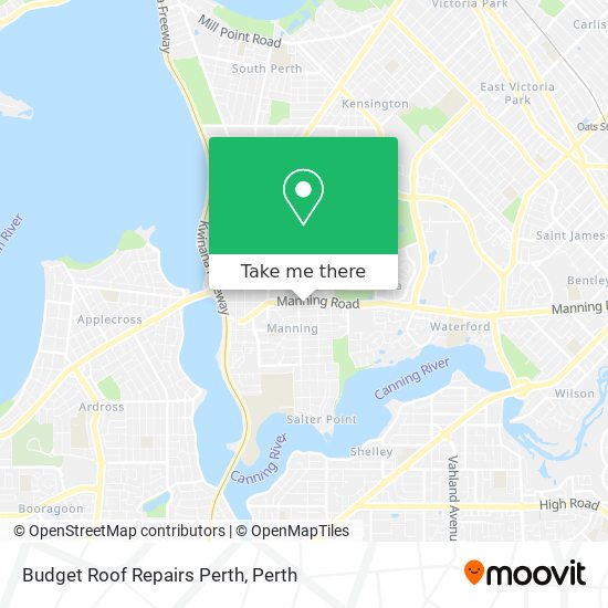 Mapa Budget Roof Repairs Perth