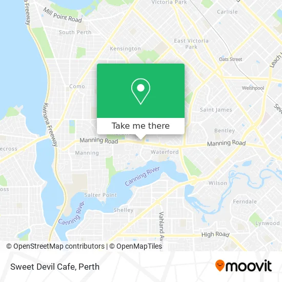 Sweet Devil Cafe map