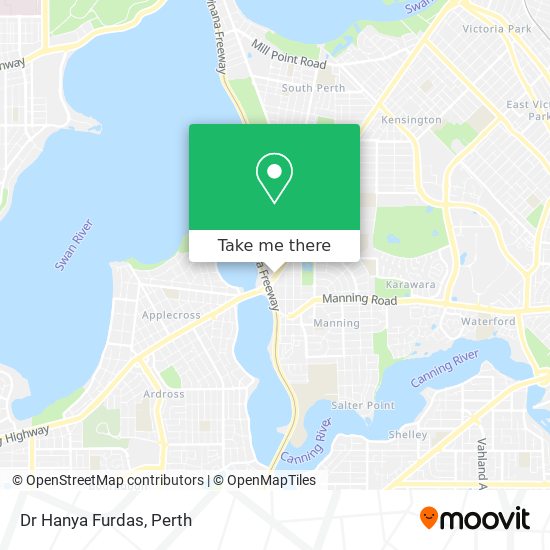Dr Hanya Furdas map