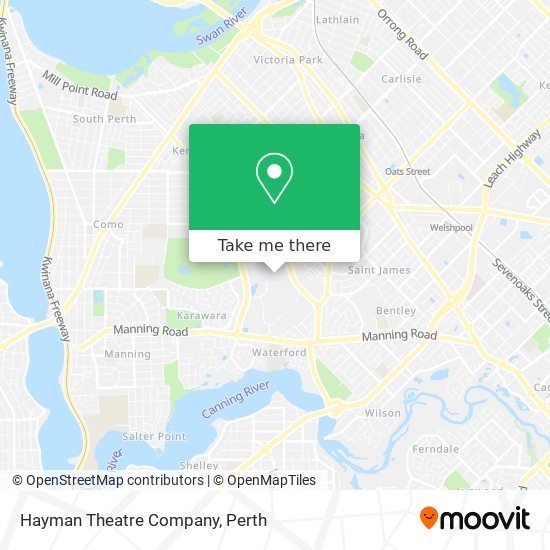 Hayman Theatre Company map