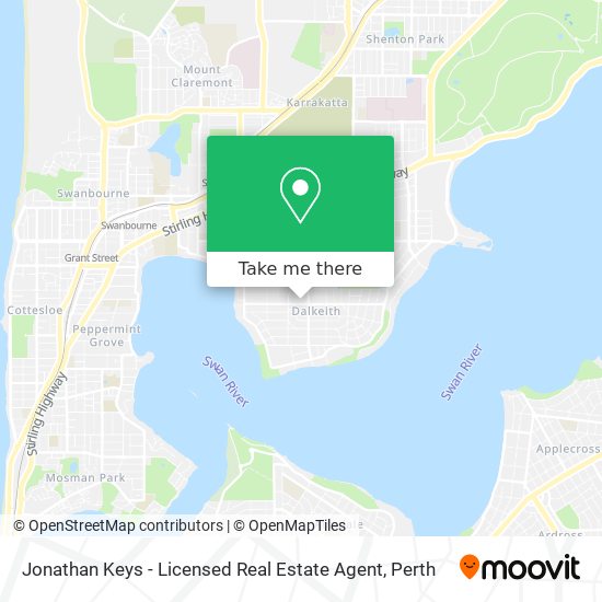 Jonathan Keys - Licensed Real Estate Agent map