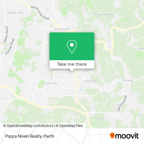 Pippa Niven Realty map