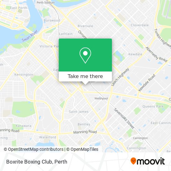 Boxrite Boxing Club map