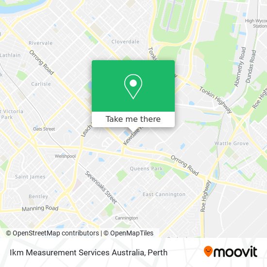 Ikm Measurement Services Australia map