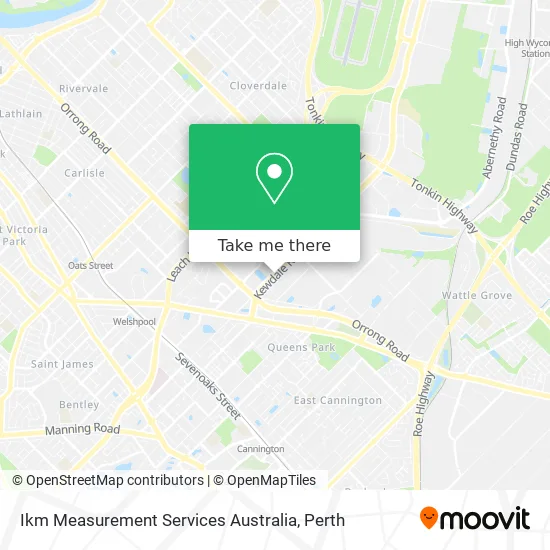 Ikm Measurement Services Australia map
