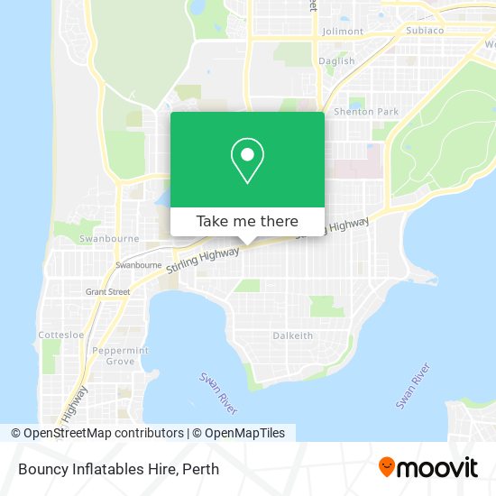 Bouncy Inflatables Hire map