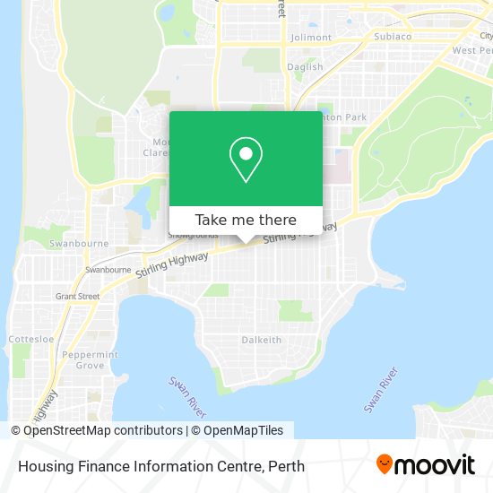 Housing Finance Information Centre map
