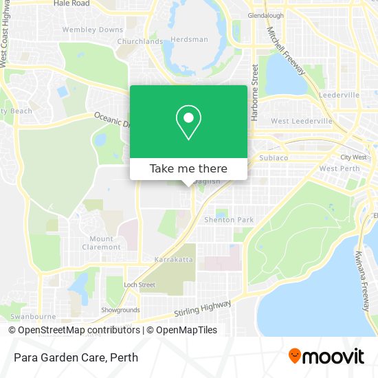 Para Garden Care map