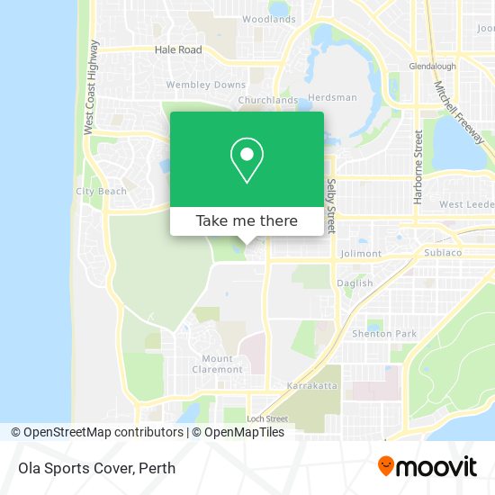 Ola Sports Cover map