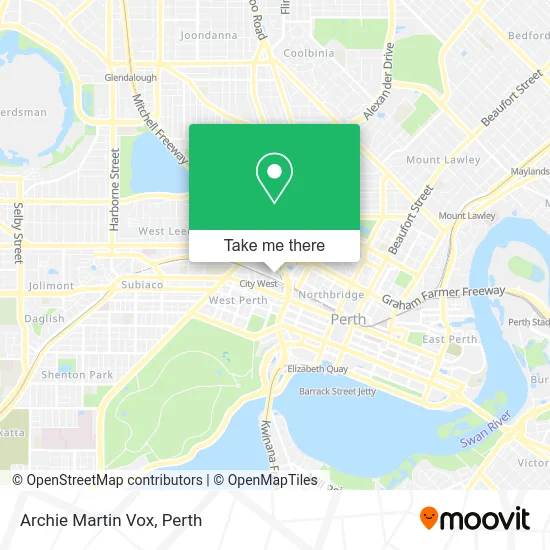 Mapa Archie Martin Vox