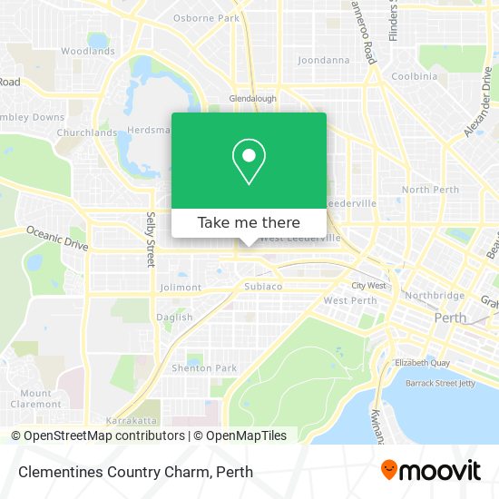 Clementines Country Charm map