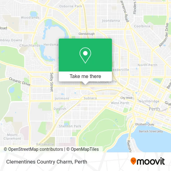 Mapa Clementines Country Charm