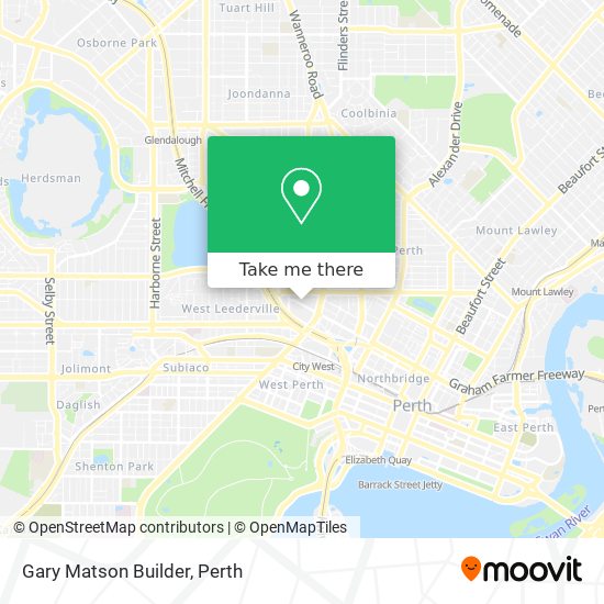 Gary Matson Builder map