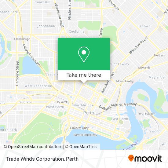 Trade Winds Corporation map